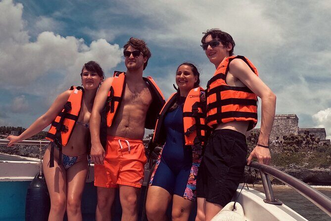 1.5 hours Snorkeling at Tulum's paradise reef - When the sea changes the plan: choppy water and time adjustments