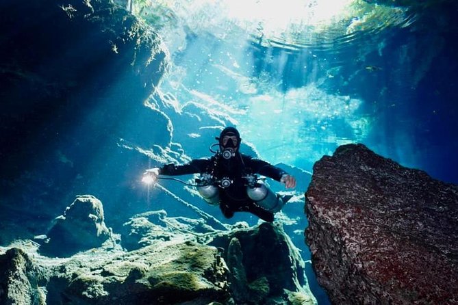 1 day of diving in Cenotes price for 2 certified divers - What you get for the money: tanks, weights, food, and the hidden value