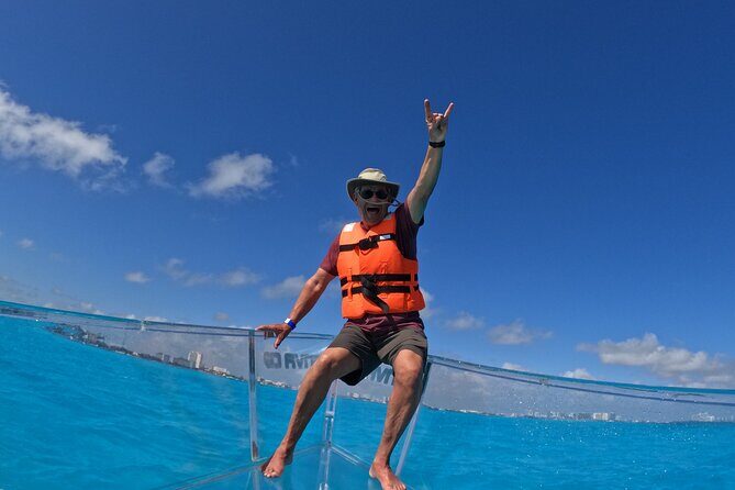 1-hour Clear Boat Tour in Nichupte Lagoon from Cancun - Who should book this clear-boat tour, and who might skip it