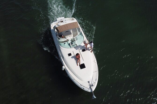 2-hour Private Sunset Cruise on a luxury yacht in Cancun Bay 25P18 - The 2-Hour Plan: What Happens After You Meet at Krudo