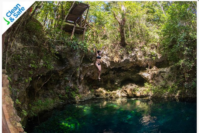 4 best Cenotes Semi-Private Tour - Cenote Zapote’s 63-Meter Drop, Three Jump Platforms, and Safety Rails