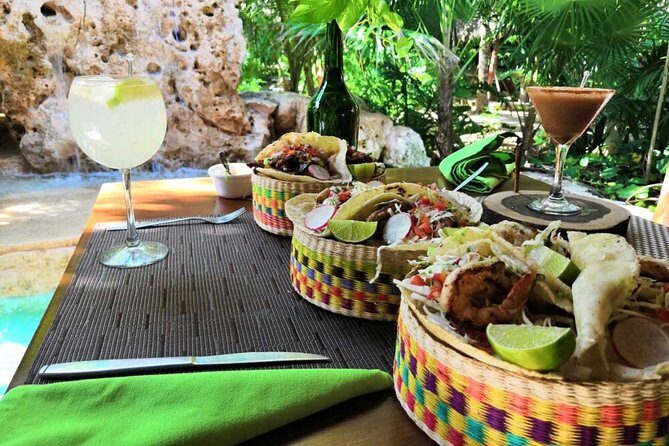 4 Cenotes Eco-Park from Playa del Carmen - The Four Cenotes: Open, Semi-Open, and One Cavern With Light