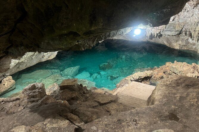 4 Cenotes Tour in Homún all inclusive from Merida - Santa Rosa Park: Yum Kimil (open) and Santa Rosa (cave)