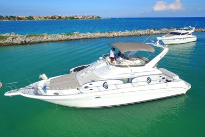 4 Hour - 51' Sea Ray, Tulum, Playa del Carmen, Riviera Maya - Getting You on the Water: The Yacht Setup and What’s Included