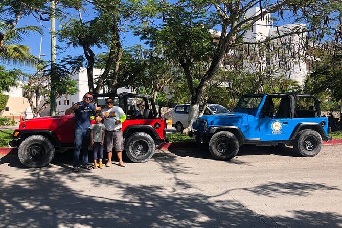 4-Hour Jeep and ATV Tour with Snorkel in Cozumel with Lunch - Beach Club Lunch by the Sea (Plus Drinks)