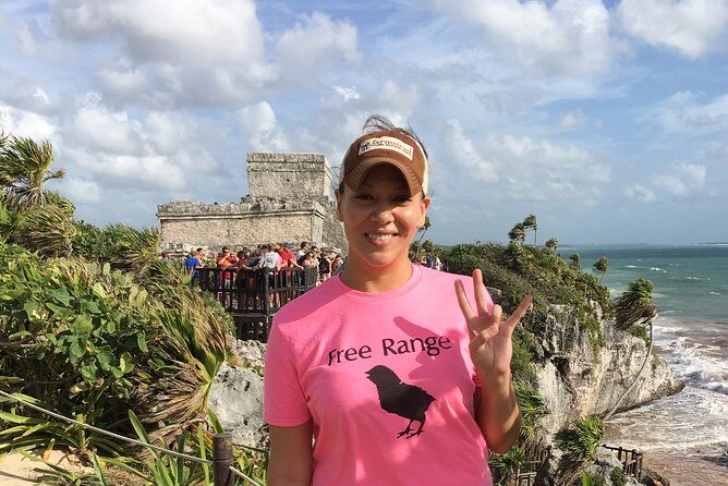 4 Places, 1 day: Tulum, Coba, Cenote & Playa del Carmen - Tulum Archaeological Site: Sea Views and Photo Time