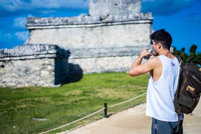 4 PLACES in 1 DAY: Coba, Tulum, Playa del Carmen and Cenote - Stop 3: Cenote Kuxtal swim in the jungle