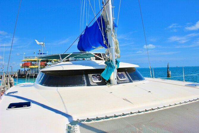 4hrs / 46ft Catamaran Private Charter From Cancun to Isla Mujeres - The real value of the $1,700 private-group price