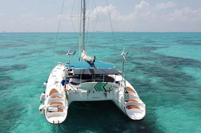 4hrs / 46ft Catamaran Private Charter From Cancun to Isla Mujeres - How the 4-hour plan actually flows on the water