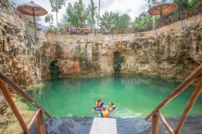 4x1 Full Day Tour: Tulum, Coba, Cenote and PDC, from Cancun - Coba’s Jungle Ruins and the Tall Pyramid Climb