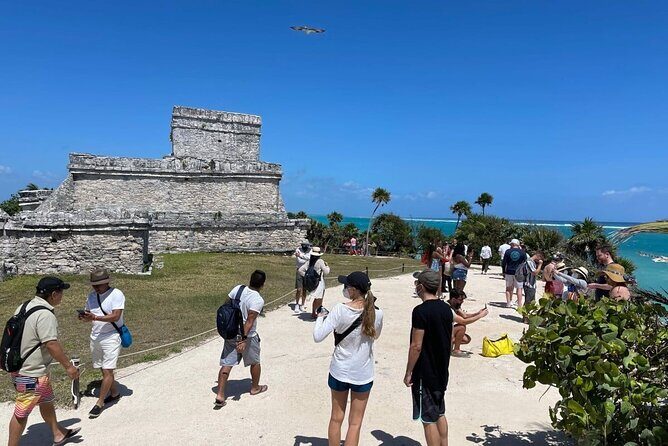 4x1 Full Day Tour: Tulum, Coba, Cenote and PDC, from Cancun - Hotel Pickup and Panoramic Bus Rides: Saving Your Energy
