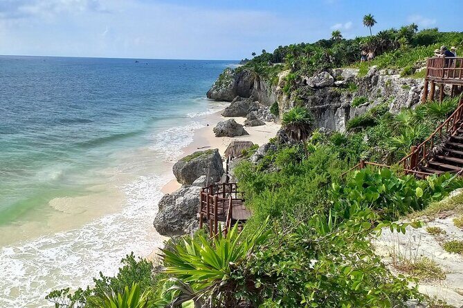 4X1 Tour to Tulum, Coba, Cenote and Playa Del Carmen - Playa del Carmen on 5th Avenue: Souvenirs and a Crowd You Can Handle