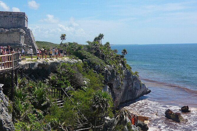 4X1 TOUR Tulum, Coba, Cenote & Playa del Carmen with buffet - Stop 2: Coba Archaeological Zone and Free Time at the Pyramid