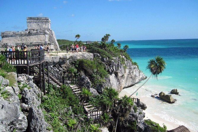 4X1 Tulum, Coba, Cenote and Playa del Carmen for one price - Tulum Ruins: 90 Minutes Split Between Guide and Free Time