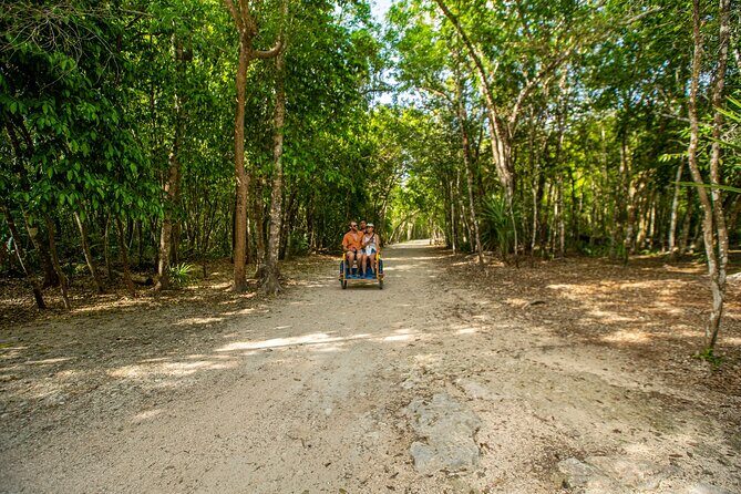 4x1 Tulum, Coba, Cenote & Playa del Carmen from Cancun - Cenote Kuxtal swim: your cool reset, plus the life jacket fee