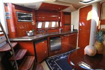 5-Hour Private 40' Yacht 2-Stop Tour to In-Ha reef with Food, Drinks & Snorkel - La Bocana party stop: shallow clarity, ceviche lunch, and troll fishing