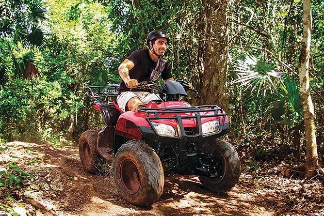 5-in-1 Adventure in Cancun: ATVs, Ziplines, Speed Boat, Snorkel and Cenote Swim - Hotel pickup and the shared-ride reality