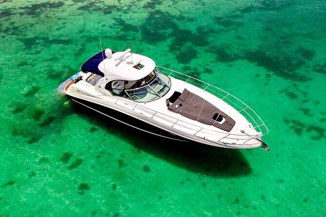 5H Private Lux 40' Yacht All Inclusive - Tulum & Playa del Carmen - What a 5-hour day at sea actually feels like (two stops, no stress)