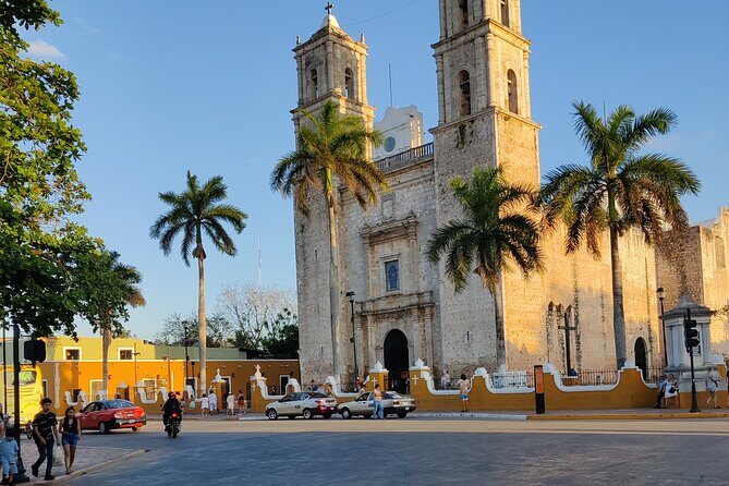 5x1: Chichen Itza + Suytun & Ikkil Cenote + Buffet + Valladolid - Valladolid in 45 minutes: church stop and textile shopping sprint