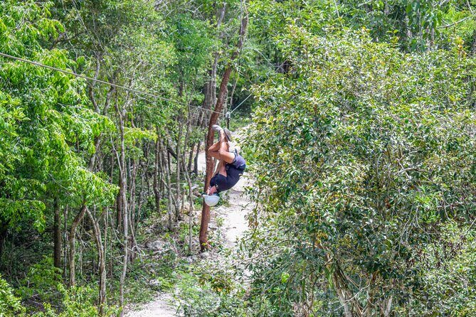 Action-packed Cancun ATV tour, Ziplines, Cenote, Lunch and More - Puerto Morelos Adventure Park: ATV Time in the Mayan Jungle