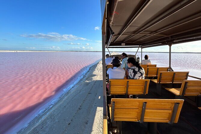 Admission Ticket to Safari in the Pink Lagoons of Las Coloradas - Entering the salt mine: evaporation, crystals, and that big storage hill