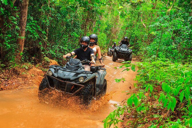 Adrenaline Adventure, Zip Line, ATV and Cenote Maya - Cenote Maya at the End: Cool Water, Open-Air Calm