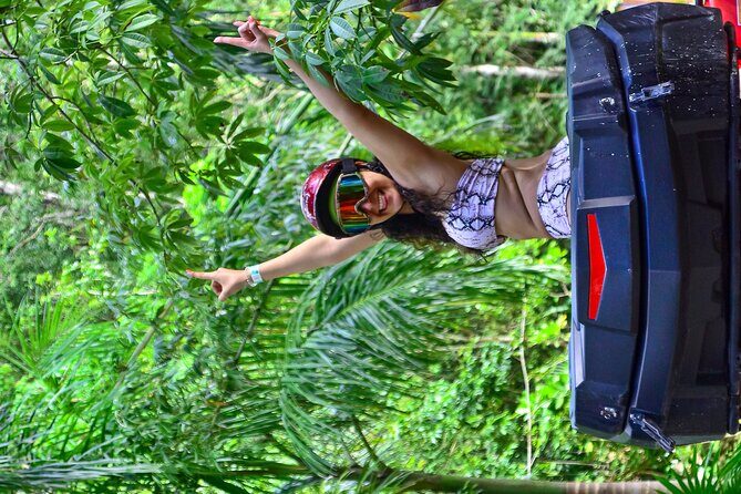 Adrenaline Tour with ATV, Zipline, and Cenote from Cancun - Zipline above the trees: quick thrills more than a technical challenge