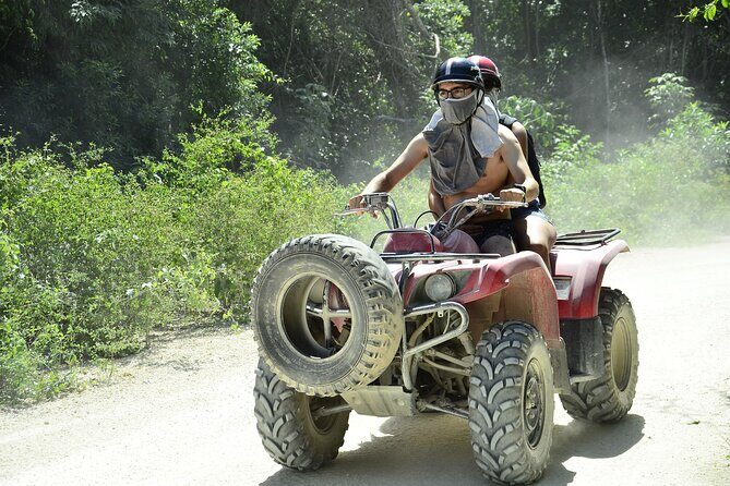 Adventure in ATV, Cenote swimming, snack & transportation - Cenote Swimming and Maya Context: Jaguar, Nohoch, and Alux Under the Jungle