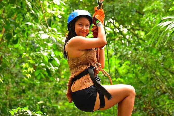 Adventure in Puerto Morelos: ATVs, Ziplining, Cenote Exploration - Ziplining in the Jungle Canopy: Equipment Included and Weight Limits