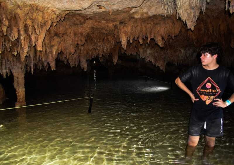 Akumal: Explore the Monkey Sanctuary, ATV Circuit and Cenote - The cenote cavern swim: stalactites, stalagmites, and a cave that’s 2.5 million years old