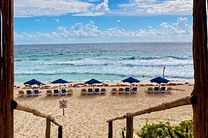 All Inclusive Buggy Adventure - Stop 1: Skyreef Beach Club Cozumel Snorkel or Beach Hang (1.5 Hours)