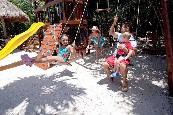 All Inclusive - Xel-Ha Park Tour from Cancún & Playa del Carmen - Park comfort: lounge chairs, hammocks, and smoke rules you’ll notice