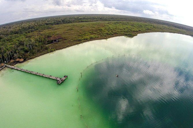 Amazing adventure! Kaan Luum Lagoon, 2 Cenotes Tour - Kaan Luum Lagoon: The Bridge Walk, Swimming, and Weather Reality