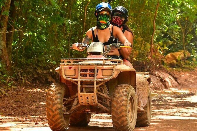 Amazing ATV with Zip Lines and Swim in Cenote with Round Transportation - Round transportation, small group size, and the real timing