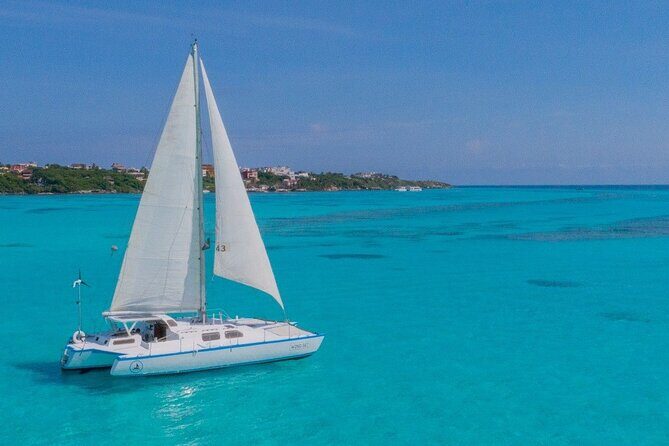 Amazing Catamaran to Isla Mujeres for the best price - Beach Club Access: Buffet Lunch and Calm Sea Time