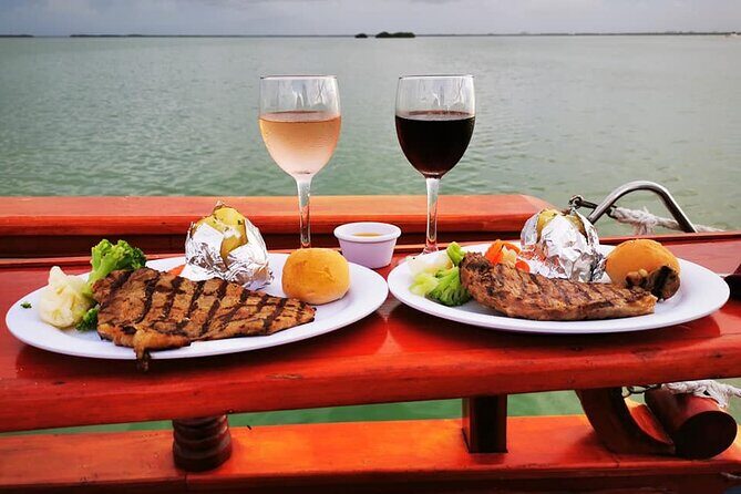 Amazing Romantic Dinner on a Spanish Galeon with Saxophone Music - Nichupte Lagoon at sunset: the sailing part is the real reason to come