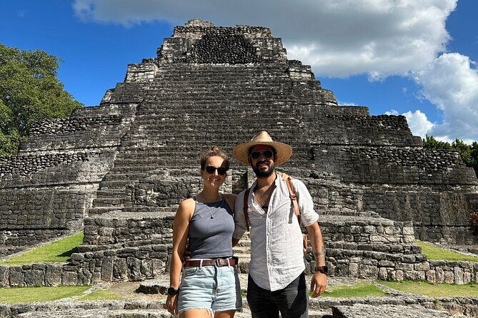 Ancient Chacchoben Mayan Ruins from Costa Maya - Chacchoben feels different: jungle Mayans, not just Mayan monuments
