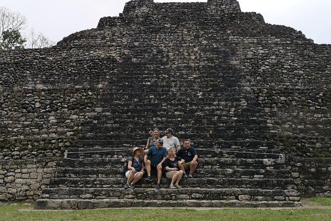 Ancient Chacchoben Mayan Ruins from Costa Maya - Cameras, tripods, and the $5 USD fee you must budget