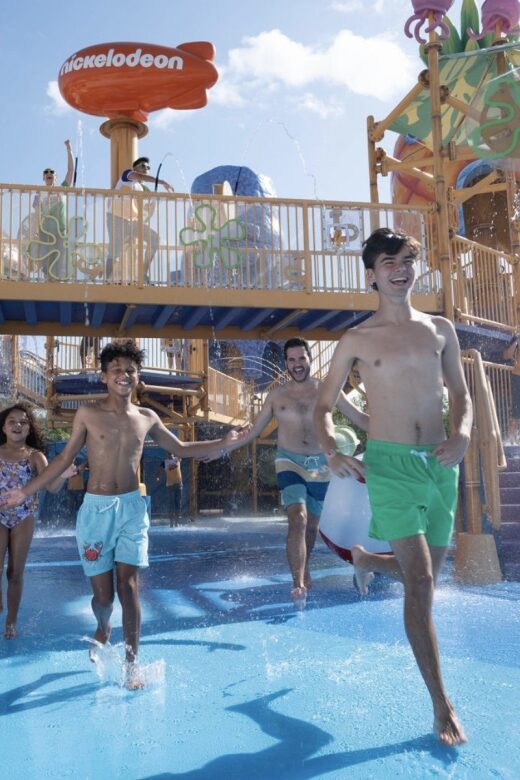 Aqua Nick Park - Fun Ride - SpongeBob, Patrick, and Sandy: themed fun that helps kids buy in