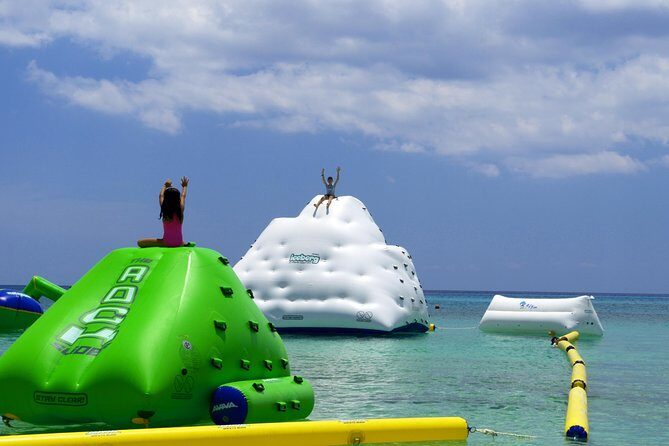 Aquatic Park at Mr. Sanchos Beach Club - What you get for $15: admission that focuses on water fun