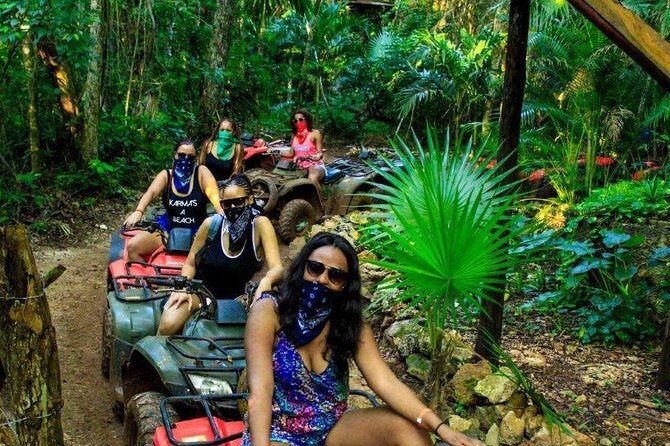 ATV Adventure from Cancun: Shared or Individual Ride - The cenote swim: natural water, natural limits