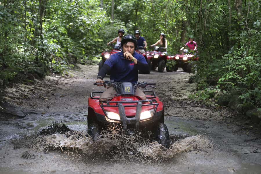 ATV Adventure to Jade Cavern Double - ATV Basics in Cozumel: Automatic Tandems and Real Safety