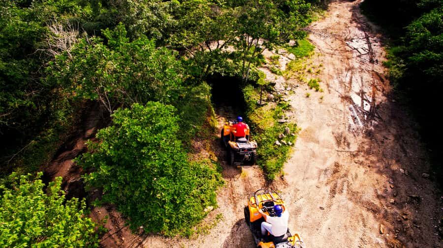 ATV Adventure to Jade Cavern Double - Jade Cavern Cenote Swim: Emerald Waters, Tunnels, and Weather Reality