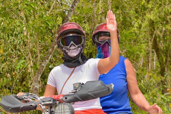 Atv and Cenote All Terrain - ATV know-how: shoes, mud, and staying comfortable