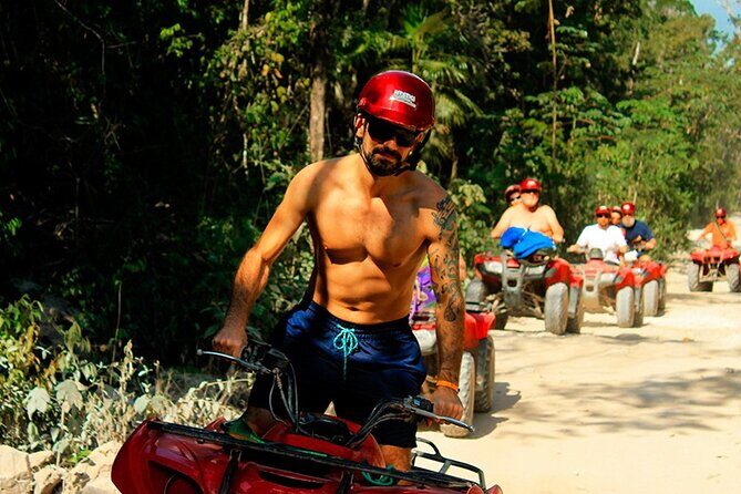 ATV Cenote and Zipline Adventure from Tulum - The morning pickup and the drive to the activity site
