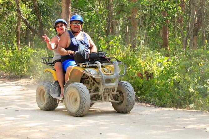 ATV Cenote and Zipline Sacred Jungle Expedition - H2: Pickup and Transportation From Tulum Centro (No Car Needed)