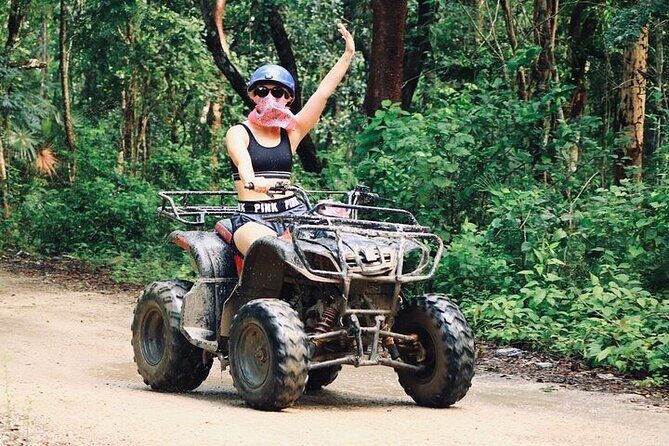 ATV cenote tour Tulum – Mayan Jungle ATV & Cavern Experience - Jungle ATV Ride: Marked Trails, Mud, and Real Driving Time