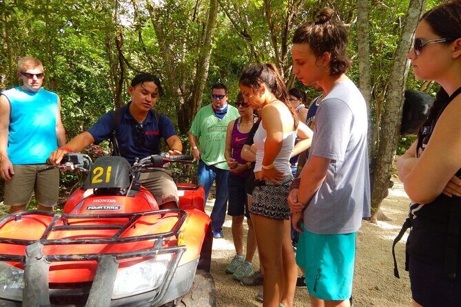 ATV Excursion: Discover El Cedral Town & Ruins, Cenote Swim - Royal Village Shopping Center start: getting to Hi Travel Tours