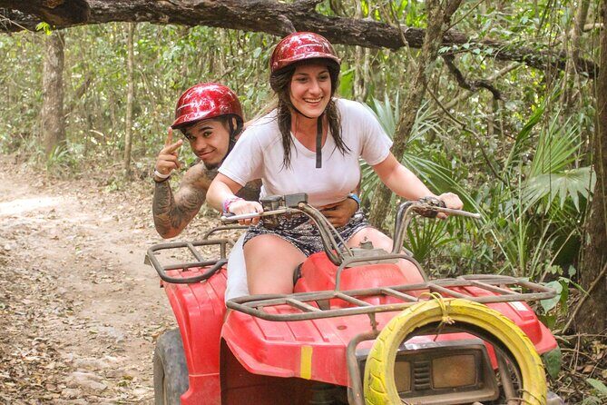 ATV Experience from Cancun adrenaline day! - ATV, Zipline, and Cenote Swim: What This Adrenaline Day Actually Feels Like