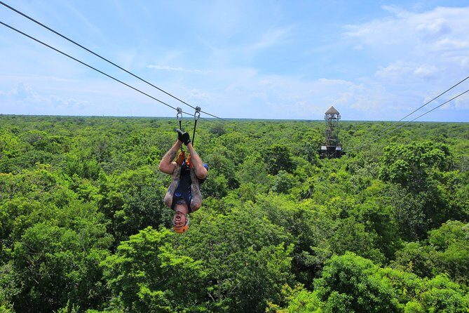 ATV Extreme and Snorkel Combo Tour from Cancun - Zipline Canopy Views Over the Rainforest: Fast Air Time, Big Perspective